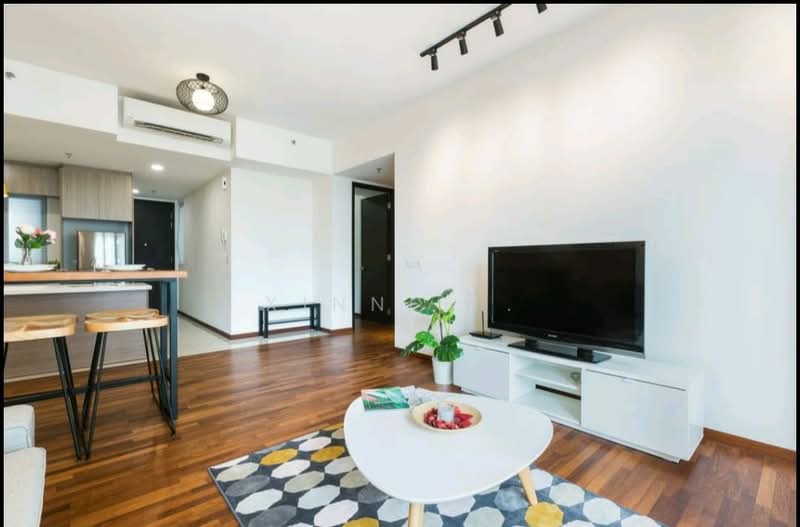 Service Residence for Sale at The Tamarind - Xinnee . - Living Room - PropertyGuru.com.my