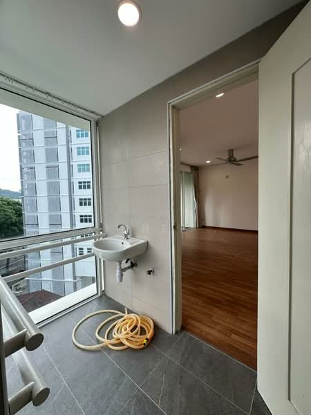 Condominium for Sale at Tanjung Beach Condominium - Xinnee . - Balcony - PropertyGuru.com.my