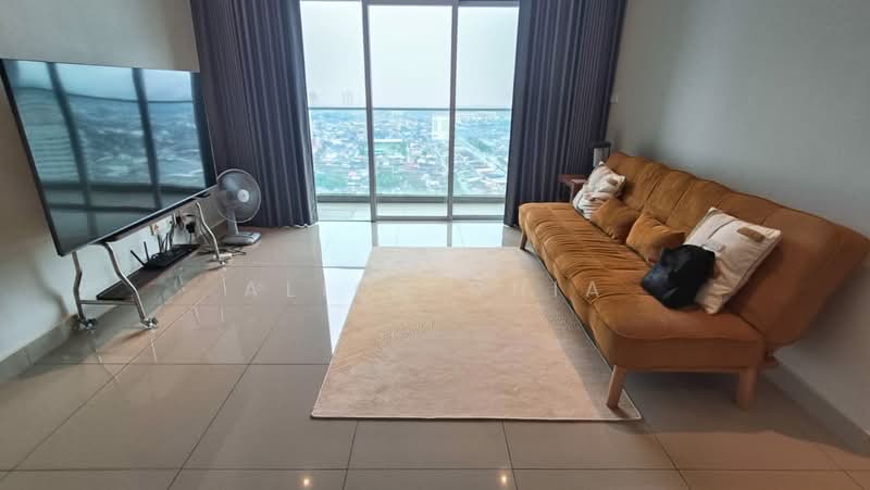 Service Residence for Rent at Twin Galaxy (Dwi Galaksi) - Alice Chia - Living Room - PropertyGuru.com.my