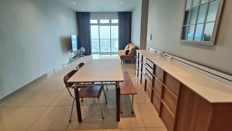 Service Residence for Rent at Twin Galaxy (Dwi Galaksi) - Alice Chia - Living Room - PropertyGuru.com.my