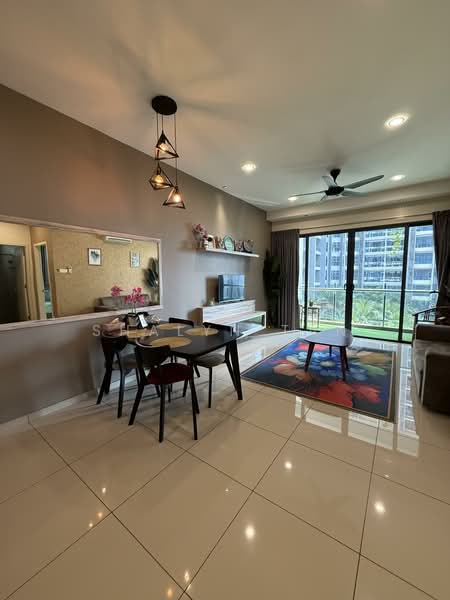 Service Residence for Rent at Atlantis Residences (Pangsapuri Atlantis Kota Syahbandar) - Shalyn Tan - Living Room - PropertyGuru.com.my