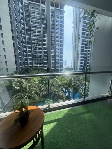 Service Residence for Rent at Atlantis Residences (Pangsapuri Atlantis Kota Syahbandar) - Shalyn Tan - Balcony - PropertyGuru.com.my