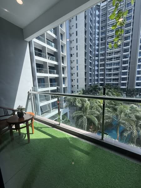 Service Residence for Rent at Atlantis Residences (Pangsapuri Atlantis Kota Syahbandar) - Shalyn Tan - Balcony - PropertyGuru.com.my