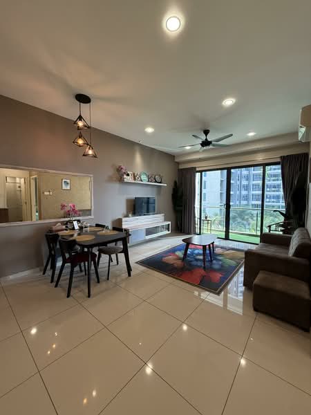 Service Residence for Rent at Atlantis Residences (Pangsapuri Atlantis Kota Syahbandar) - Shalyn Tan - Living Room - PropertyGuru.com.my
