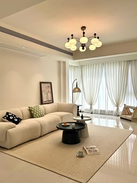 Service Residence for Sale at Aricia Residences - Angel Ko - Living Room - PropertyGuru.com.my