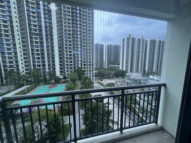 Service Residence for Rent at Country Garden Central Park - Erica Jong - Balcony - PropertyGuru.com.my