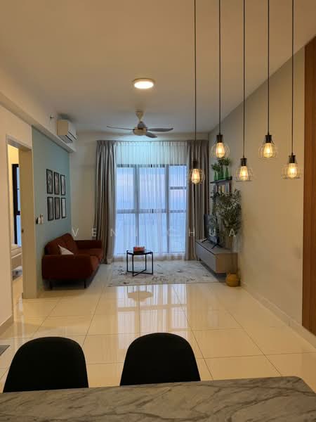 Servis Apartment untuk Disewa di Trion @ KL - Venn Chua - Living Room - PropertyGuru.com.my