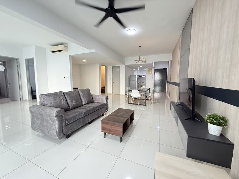 Kondominium untuk Disewa di Infiniti 3 Residences - Frederick Lim - Living Room - PropertyGuru.com.my