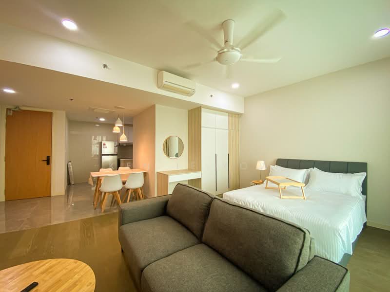 Service Residence for Sale at Ooak Serviced Apartments @ Kiara 163 - Ken Ie Yow - Living Room - PropertyGuru.com.my