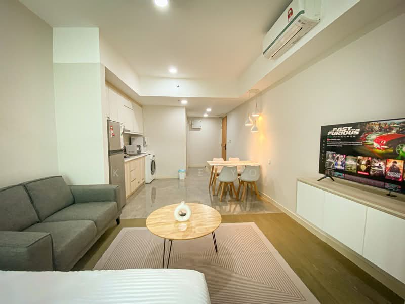 Service Residence for Sale at Ooak Serviced Apartments @ Kiara 163 - Ken Ie Yow - Living Room - PropertyGuru.com.my
