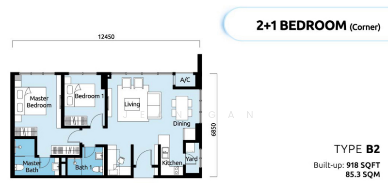 Service Residence for Sale at Paisley @ Tropicana Metropark - Jean Gan - PropertyGuru.com.my