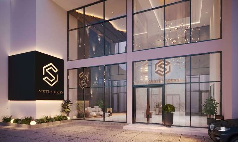 Service Residence for Sale at Scott @ Logan - Rain Yu - Back Entrance - PropertyGuru.com.my