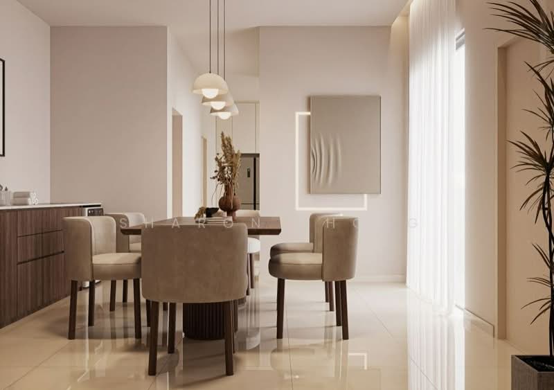 Cluster House for Sale in Eco Botanic (Iskandar Puteri (Nusajaya)) - Sharon Chong - Dining Room - PropertyGuru.com.my