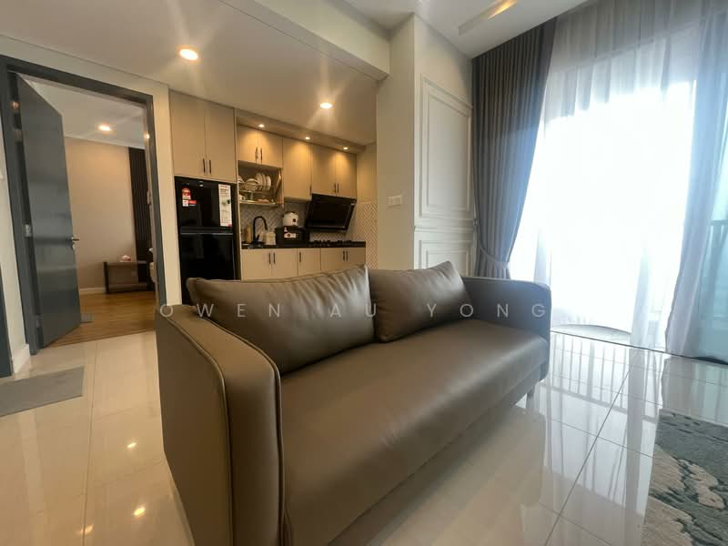 Condominium for Sale at One Cochrane Residence - Owen Au Yong - Living Room - PropertyGuru.com.my