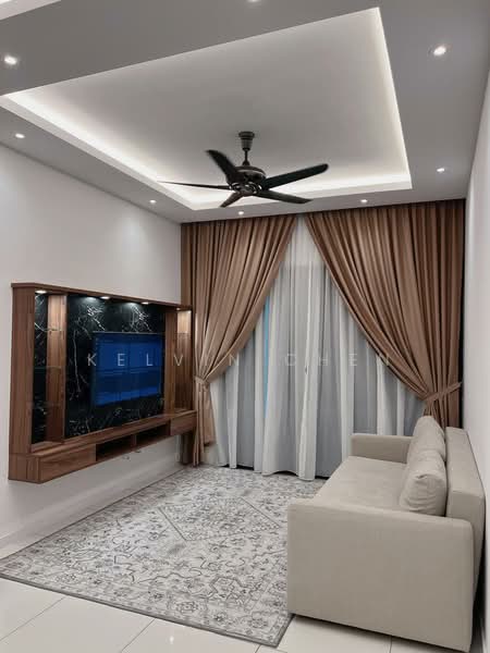 Kondominium untuk Disewa di The Valley Residences @ SkySierra - Kelvin Chen - Living Room - PropertyGuru.com.my