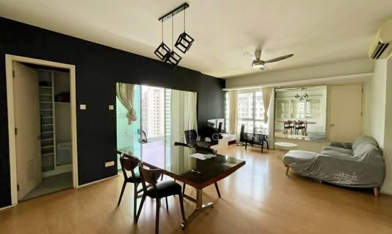 Service Residence for Sale at i-Zen @ Kiara 1 - Zach Gan - Living Room - PropertyGuru.com.my