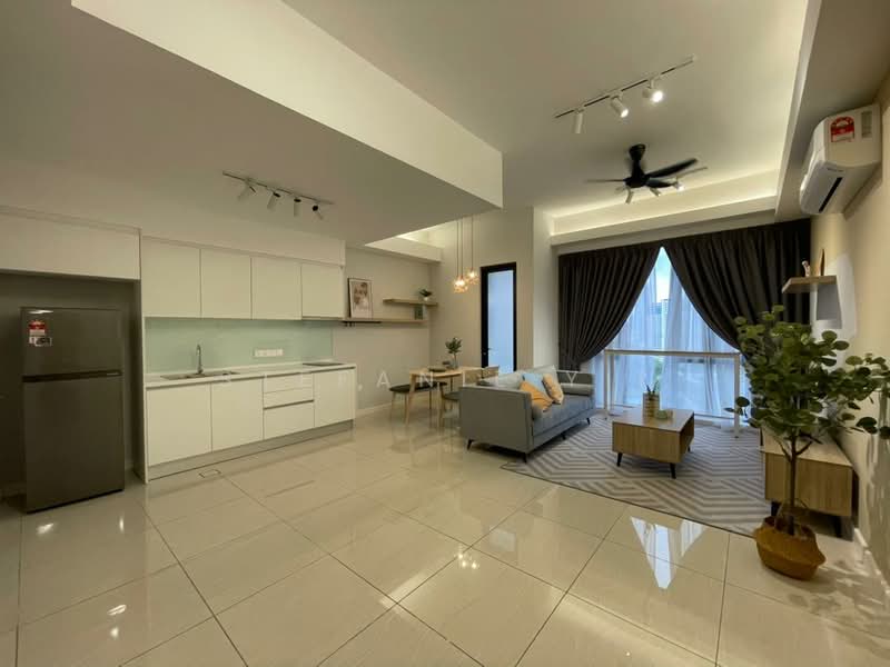 Servis Apartment untuk Disewa di The Sentral Suites - Stefanie Yii - Living Room - PropertyGuru.com.my