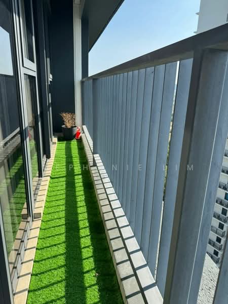 Service Residence for Rent at Setia City Residences - Stephanie Lim - Balcony - PropertyGuru.com.my