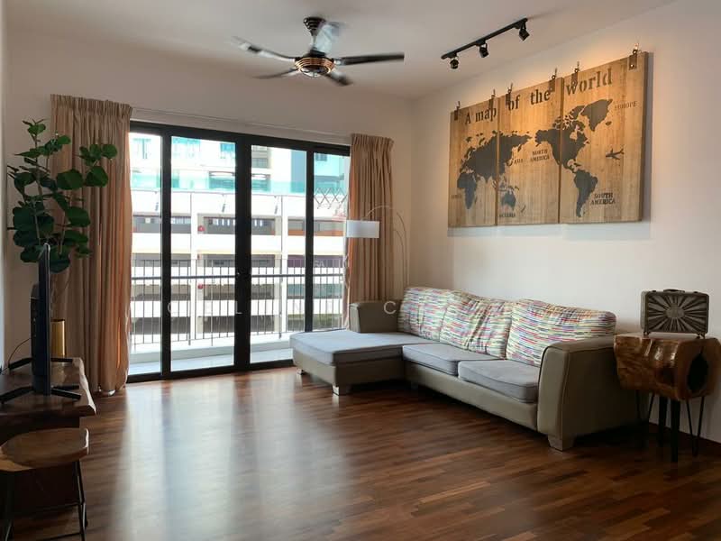 Service Residence for Sale at The Tamarind - Celine Cheah - Living Room - PropertyGuru.com.my