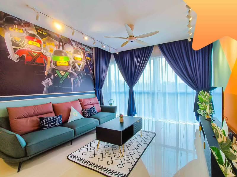 Condominium for Rent at Medini Signature - Juan Chua - Living Room - PropertyGuru.com.my