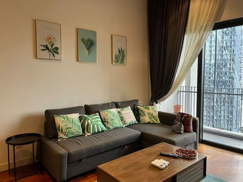 Service Residence for Rent at The Mews - Maggie Chin - Living Room - PropertyGuru.com.my