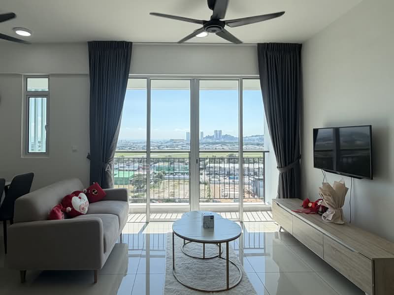 Condominium for Rent at Havana Beach Residences - Amber Hang - Living Room - PropertyGuru.com.my