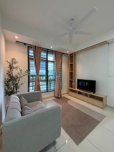 Servis Apartment untuk Disewa di MIRAI Residences - Sarah Chee - Living Room - PropertyGuru.com.my
