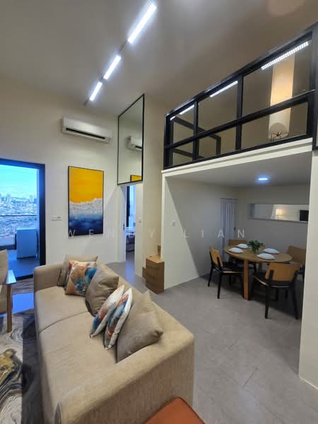 Kediaman Servis untuk Dijual di Establishment Bangsar (Menara Teguh Bangsar) - Wendy Lian - Living Room - PropertyGuru.com.my
