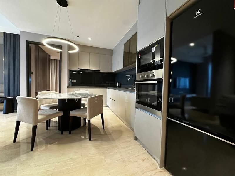 Marriott Residence @ Gurney untuk Untuk Disewa - RM 5,600 /bulan, Apr 2026 - Kitchen - PropertyGuru.com.my