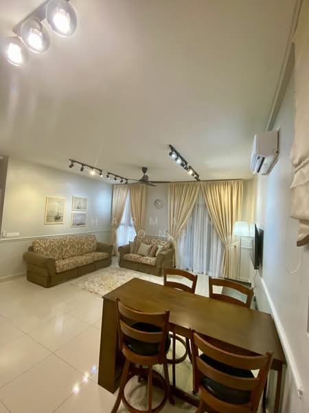Servis Apartment untuk Disewa di Henna Residence @ The Quartz WM - Charmaine Wong - Living Room - PropertyGuru.com.my