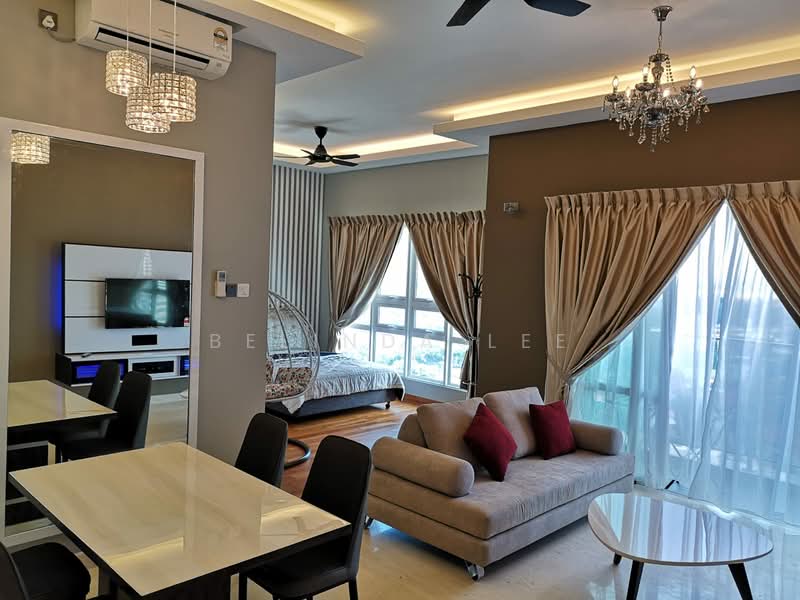 TriTower Residence @ Johor Bahru Sentral untuk Untuk Disewa - RM 2,900 /bulan, Apr 2026 - Living Room - PropertyGuru.com.my
