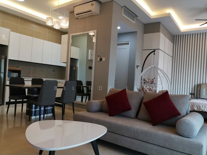 TriTower Residence @ Johor Bahru Sentral untuk Untuk Disewa - RM 2,900 /bulan, Apr 2026 - Living Room - PropertyGuru.com.my