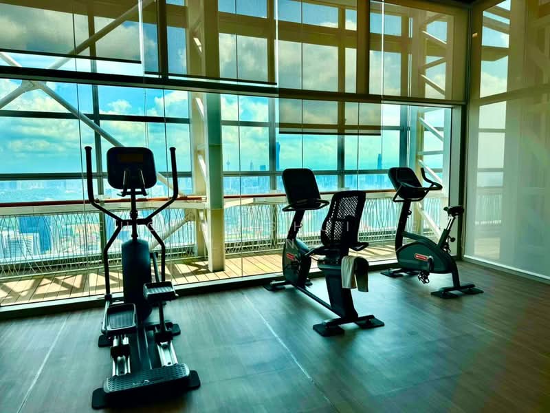 Service Residence for Rent at Southpoint Residences - Eugene Shui Fei Leong - Gym - PropertyGuru.com.my