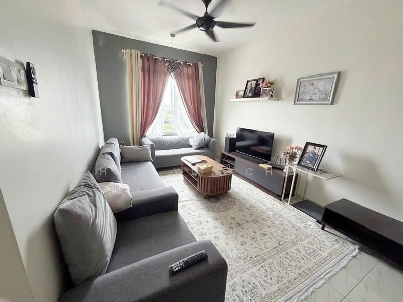 Apartment for Sale at Denai Nusantara Apartment - Chew Yun Chan - Living Room - PropertyGuru.com.my