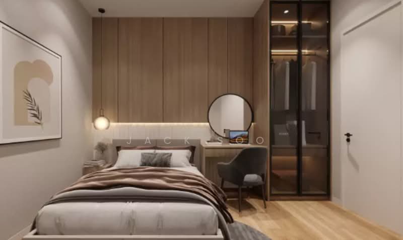 Service Residence for Sale at Armani Raja Uda - Jack Soo - Bedroom - PropertyGuru.com.my