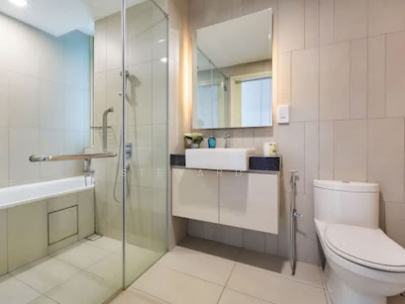 Service Residence for Rent at Afiniti Residences - Steward . - Bathroom - PropertyGuru.com.my