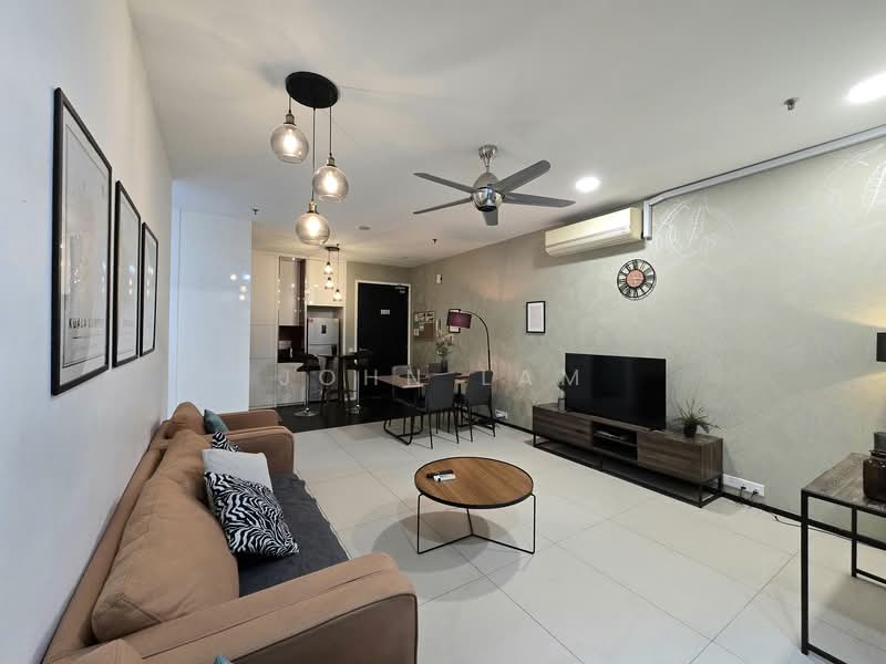 Servis Apartment untuk Dijual di Mont Kiara (Kuala Lumpur) - John Lam - Living Room - PropertyGuru.com.my