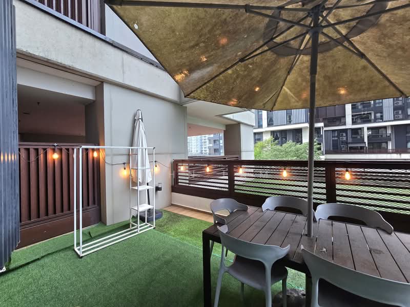 Servis Apartment untuk Dijual di Mont Kiara (Kuala Lumpur) - John Lam - Balcony - PropertyGuru.com.my