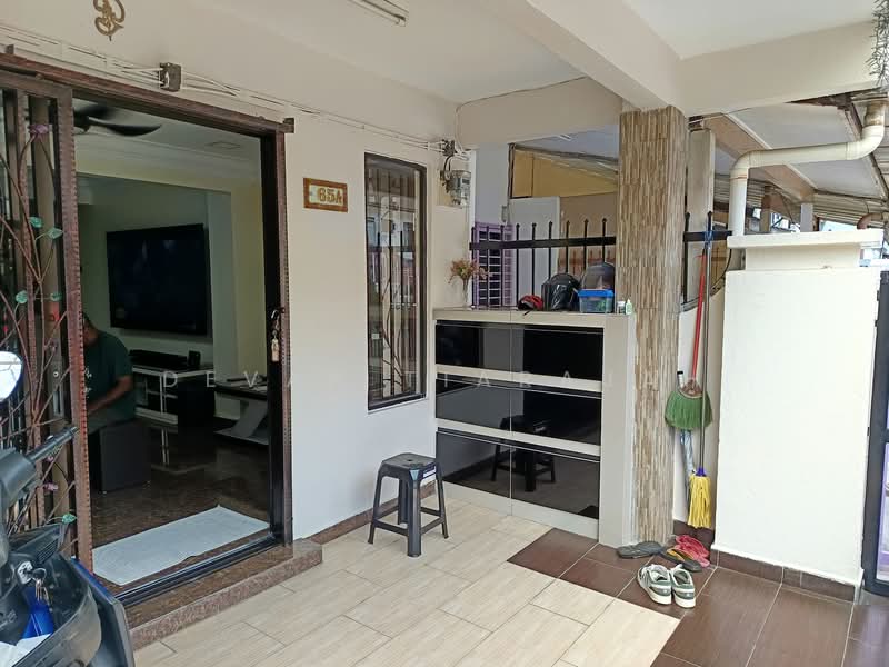 3-storey Terraced House for Sale in Taman Sri Sinar (Segambut) - Devan Tiarajah - Entrance - PropertyGuru.com.my