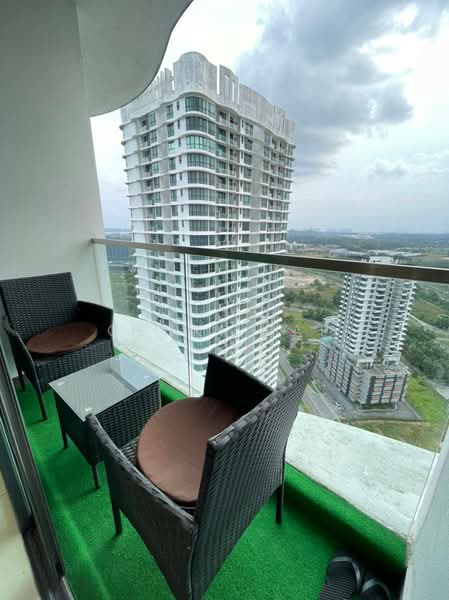 Service Residence for Rent at The M @ Medini Macrolink - Genki Yap - Balcony - PropertyGuru.com.my