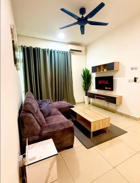 Service Residence for Rent at Meridin Bayvue Serviced Apartment - Louis Chin - Living Room - PropertyGuru.com.my