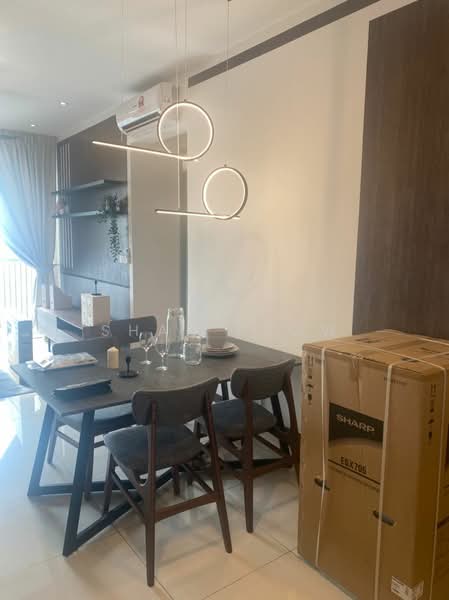 Service Residence for Rent at Kenwingston Platz - Shan Keow - Dining Room - PropertyGuru.com.my