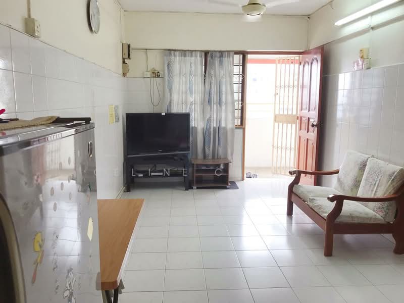 Flat for Sale at Gat Lebuh Macallum - Celine Cheah - Living Room - PropertyGuru.com.my