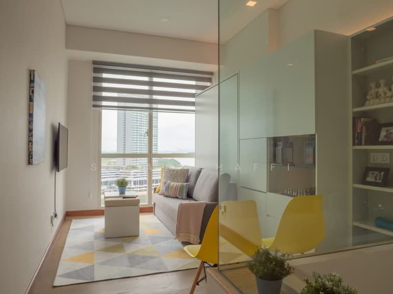 Service Residence for Rent at Puteri Cove Residences - Sarah Shaffi - Living Room - PropertyGuru.com.my