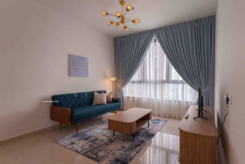 Servis Apartment untuk Disewa di BeCentral @ i-City - Vitas Tan - Living Room - PropertyGuru.com.my