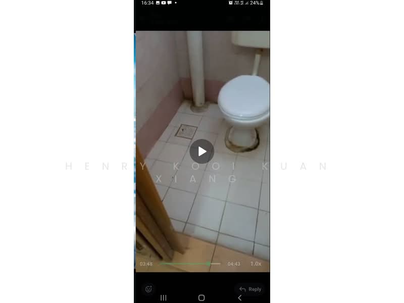 Flat for Sale at Flat Danau Kota - Henry Kooi Kuan Xiang - Bathroom - PropertyGuru.com.my