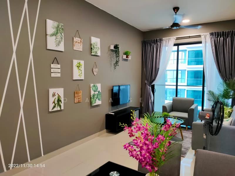 Service Residence for Sale at Lavile Kuala Lumpur - Obama Seah - Living Room - PropertyGuru.com.my
