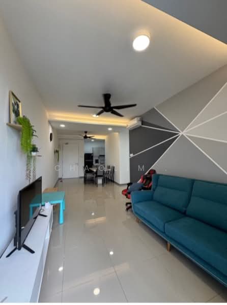 Service Residence for Rent at United Point (Residensi Berpadu) - ChaoLim . - Living Room - PropertyGuru.com.my