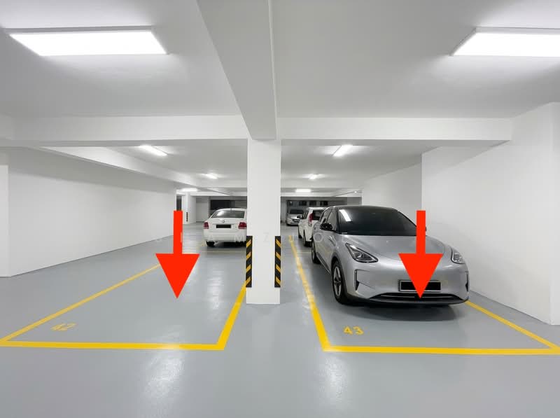 Kondominium untuk Disewa di Aura Residence - Shamzjoe . - Car Park - PropertyGuru.com.my