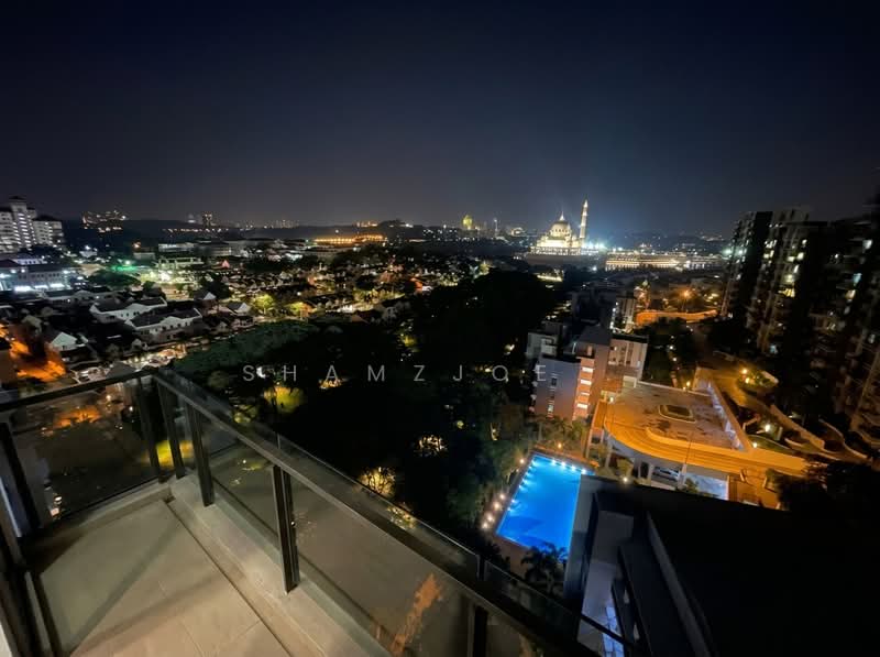 Kondominium untuk Disewa di Aura Residence - Shamzjoe . - Balcony - PropertyGuru.com.my
